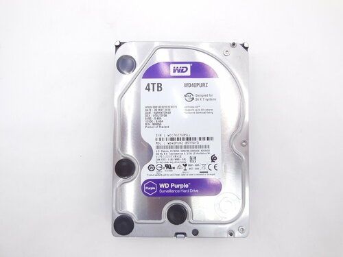 продаю жесткий HDD диск Western Digital Purple WD42PURZ 4000 ГБ