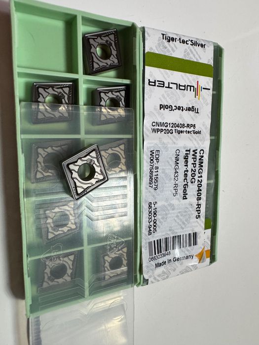 Inserte din carbura Walter ,10 buc SNMG120412/RP5 WPP20S