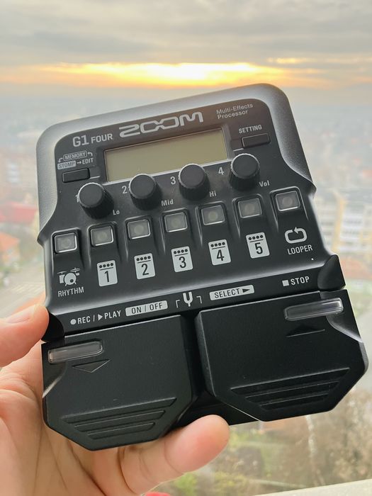 ZOOM G1 FOUR Multi-Effect Pedal