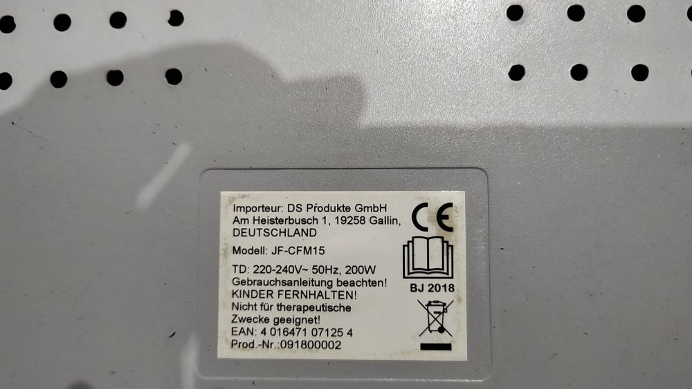 Placa fitness cu vibratii Vitalmaxx, 68 x 40 x 16 cm