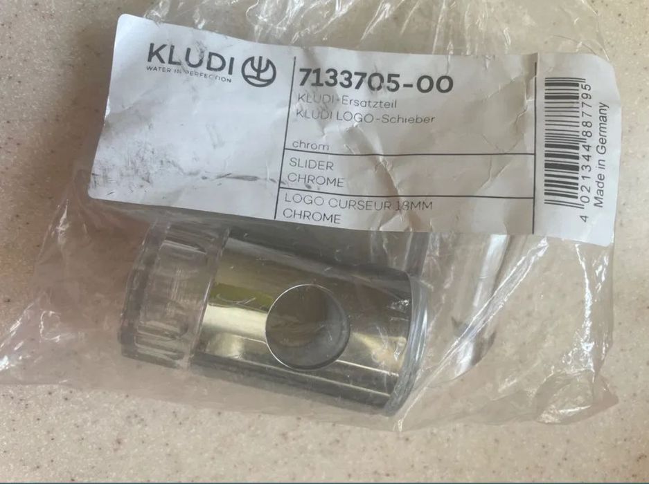Suport glisant bara dus Kludi