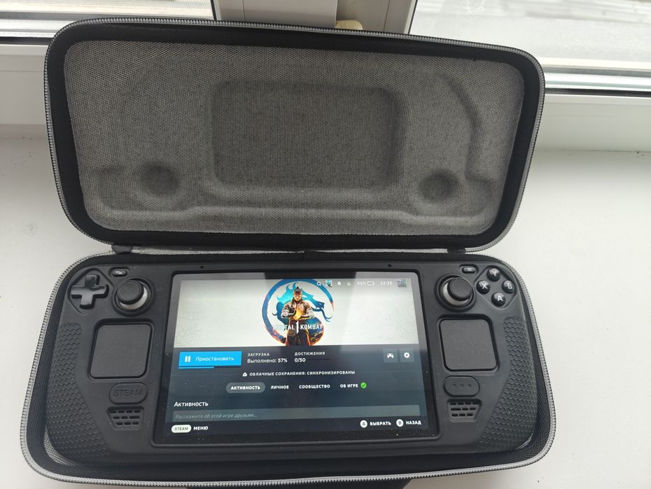 Steam deck память 256 + флэшку 1 Tb