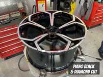 Vopsire jante electrostatic si Diamond Cut
