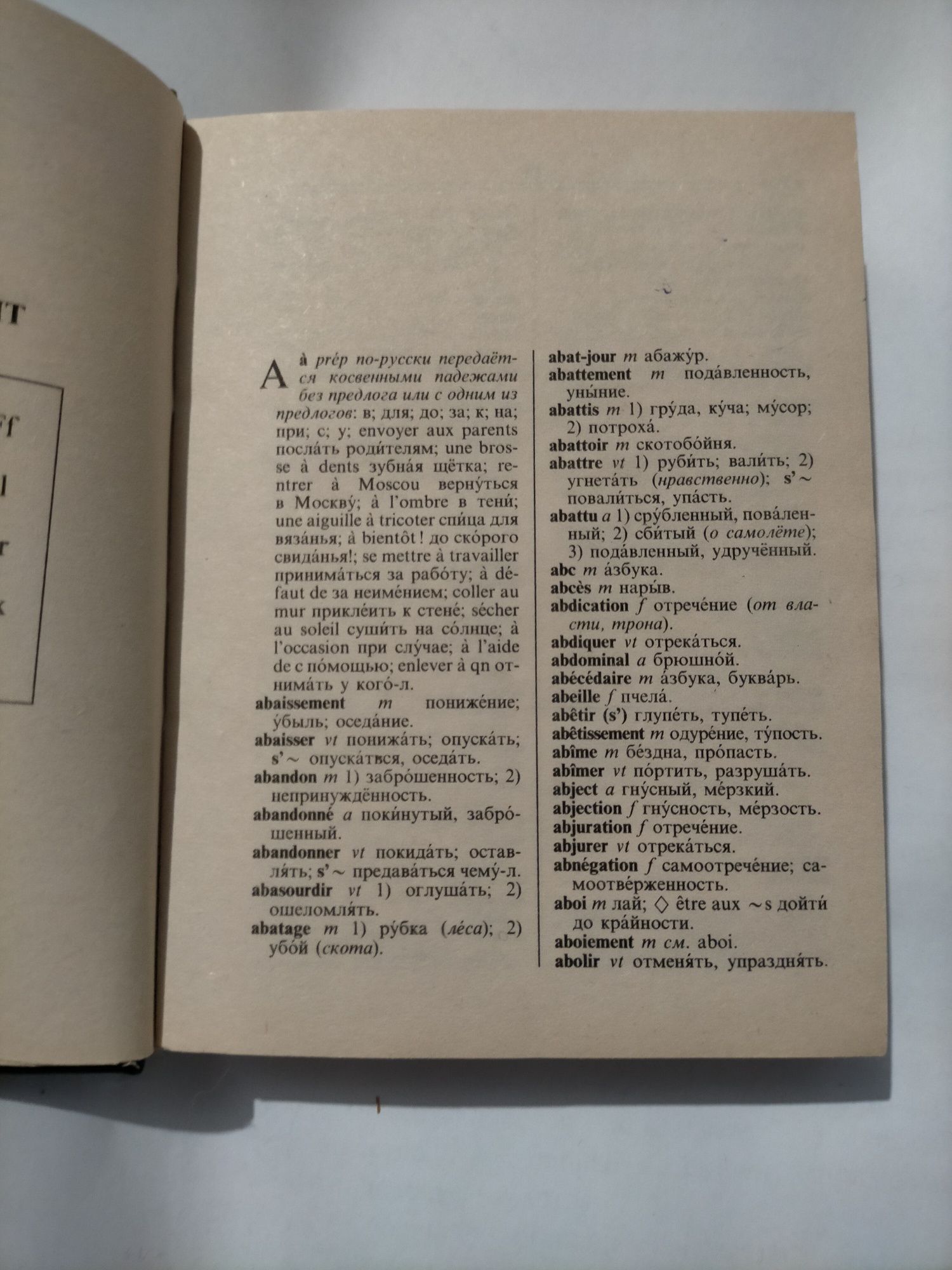 Продаю французско-русский и русско-французский словарь.