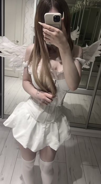 костюм ангела с крыльями