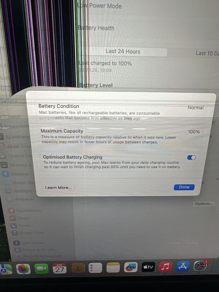 СЧУПЕН ДИСПЛЕЙ MacBook Air M2 2022 8 ram 256gb