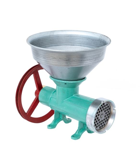 Masina de tocat carne din fonta Nr.32 palnie mare fulie rulment Verde