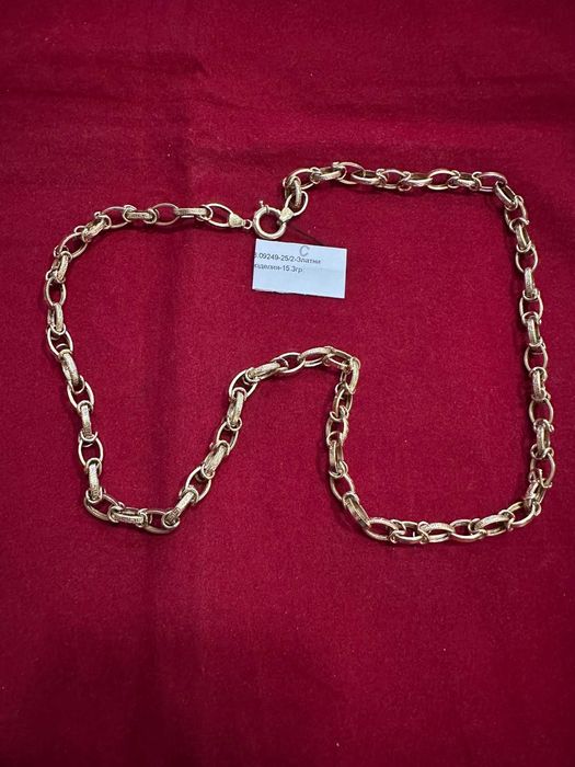 ***НЕВЕРОЯТЕН***Златен синджир 15,3гр. 14к