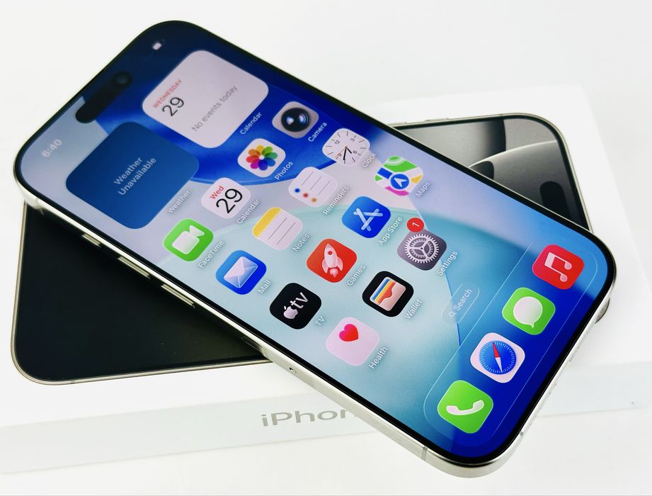 Apple iPhone 16 Pro 128GB Natural Titanium 97% Батерия! Гаранция!