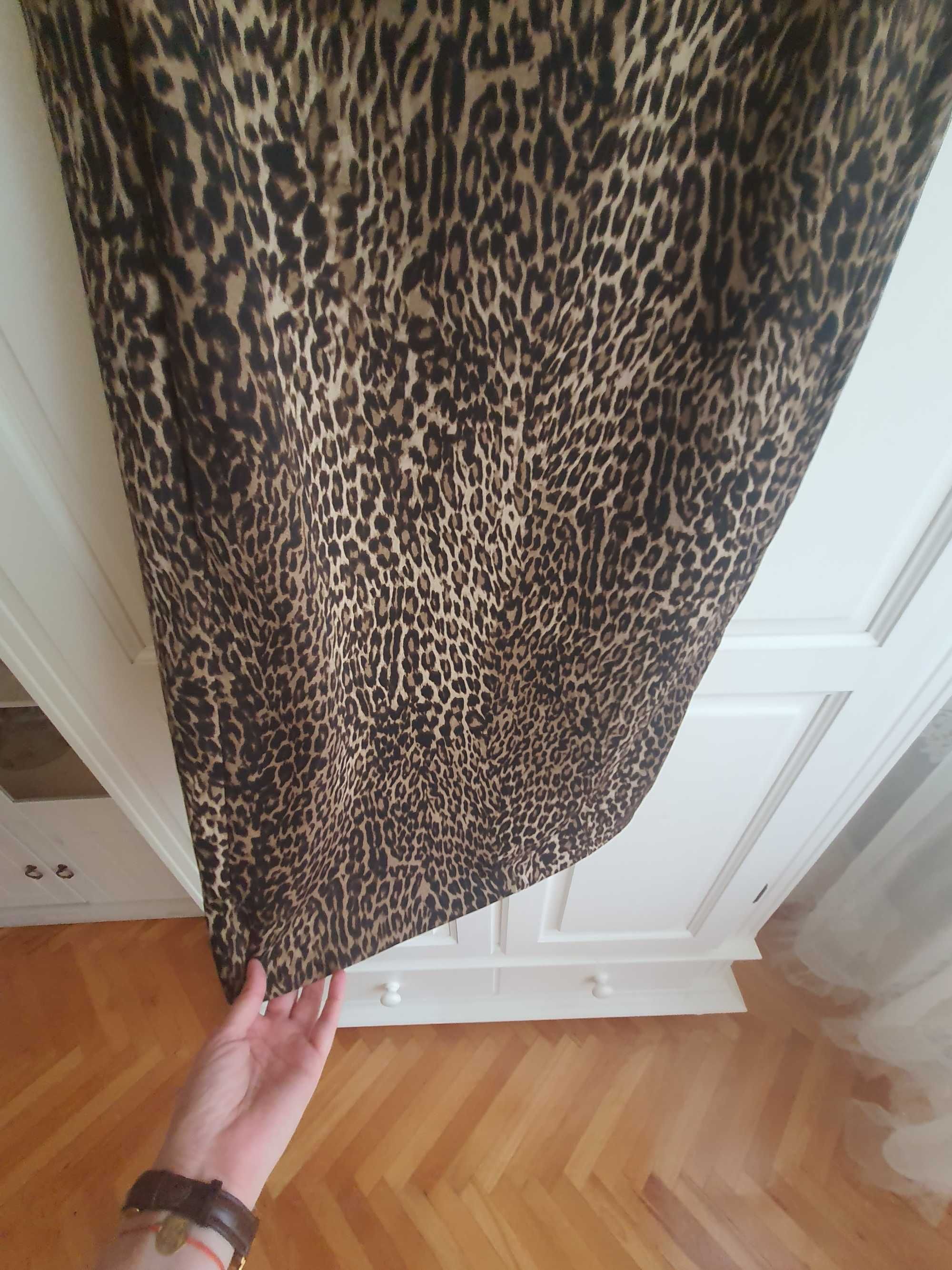 Vand rochie animal print, Marie - Mero, noua, model cambrat