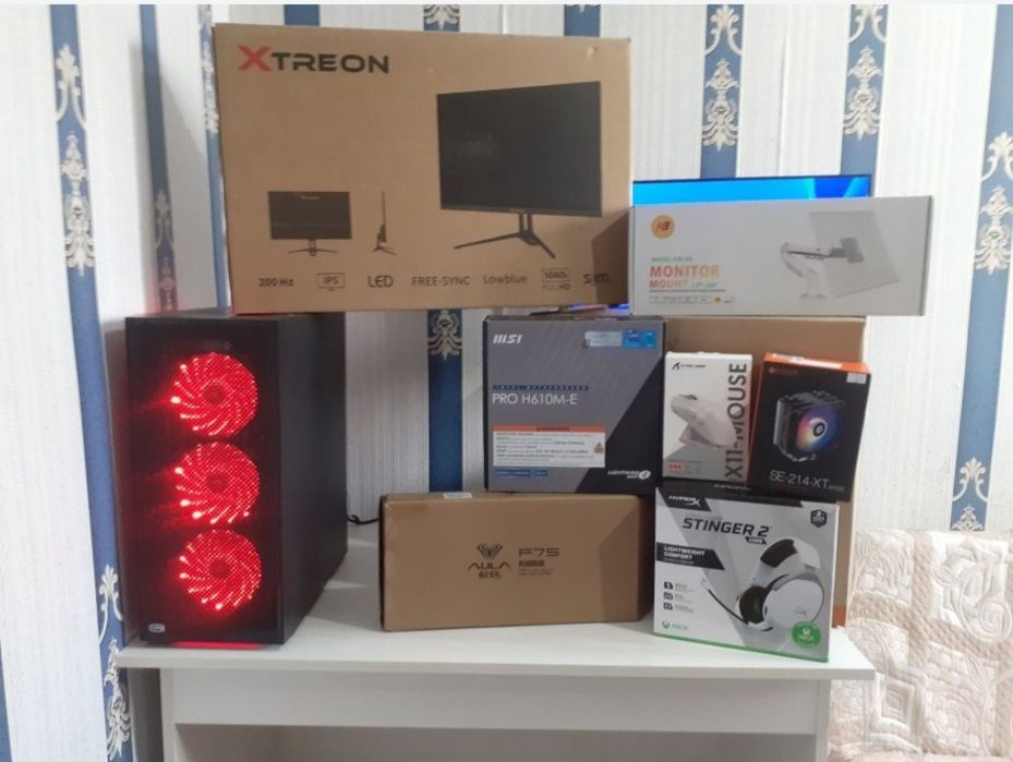 Игровой комп , компьютер пк, Asus rtx 2060 super , i3 12100f