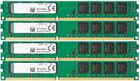 RAM 16GB 4x4gb Kingston KVR1333D3N9/4G Low Profile 1333Mhz DDR3