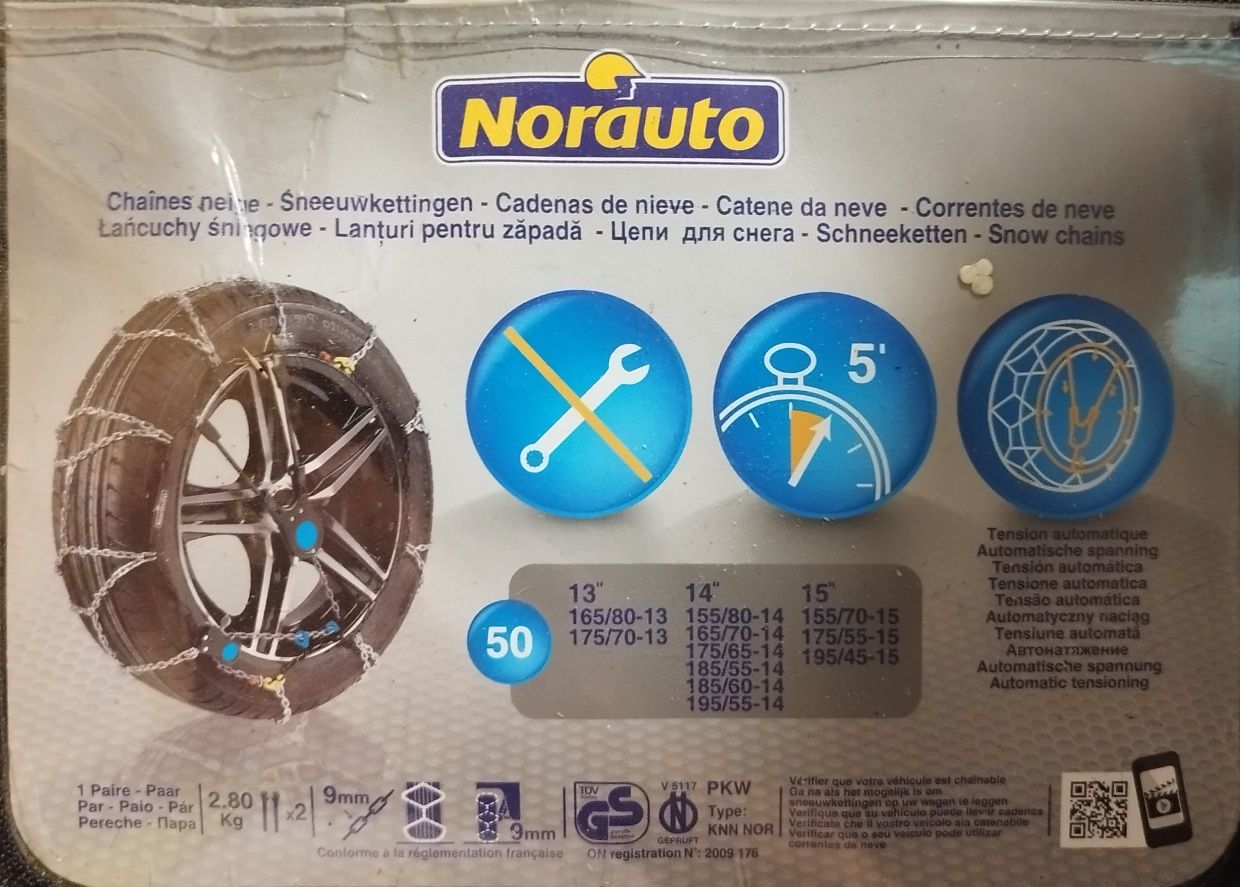 Lanțuri auto antiderapante noi