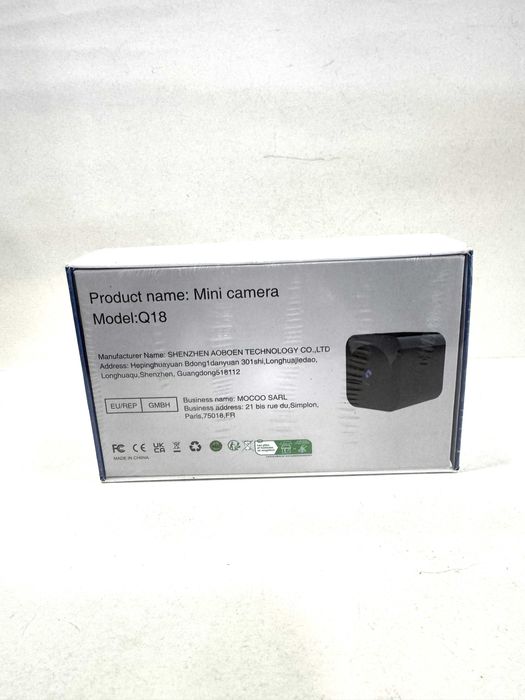 Cameră mini camera Q18, NOUĂ/Sigilată!