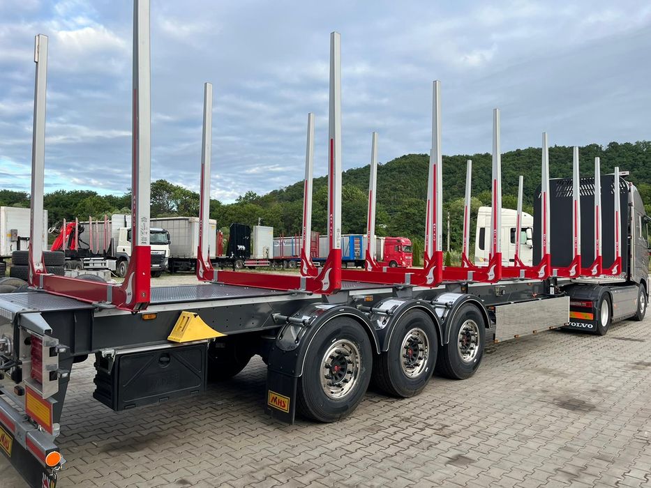 Semiremorca Forestiera Transport Lemn