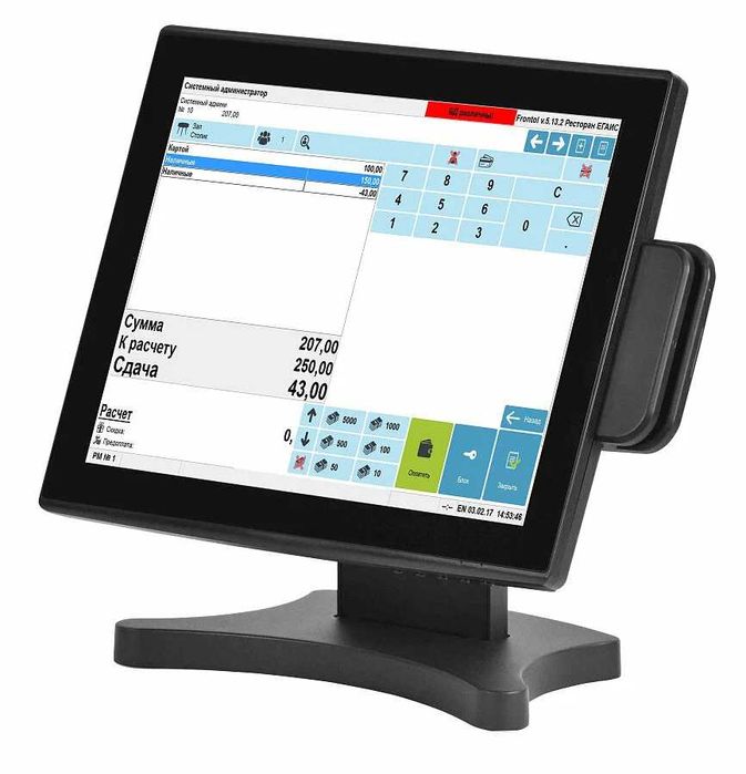 Monoblok Kassa aparat pos tizim dokon uchun kassa programma