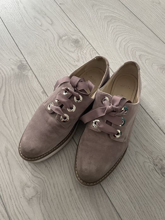 Pantofi Oxford lila