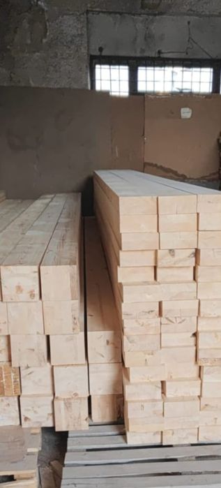 Брус клеёный строганый сухой .  большие размеры под заказ