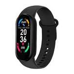 Смарт Фитнес Гривна M6, с Bluetooth, за Android, IOS