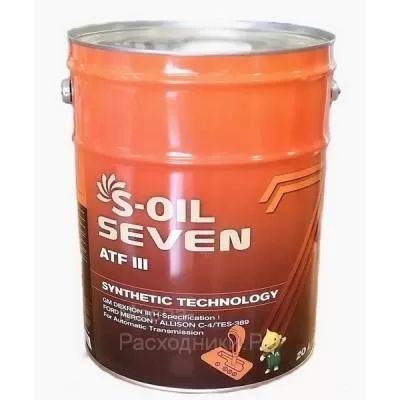 Масло АКПП S-oil 20л