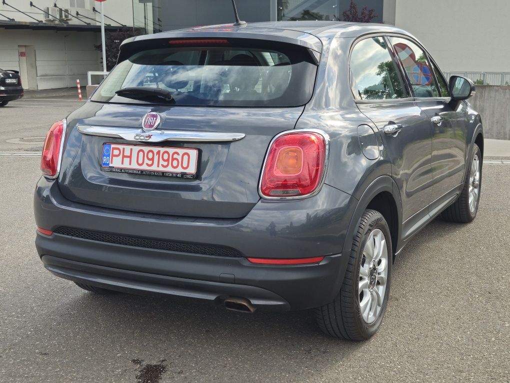 Fiat 500X Popstar 1.6 benzina 2015 Navi Keyless Euro 6 Rate avans 0