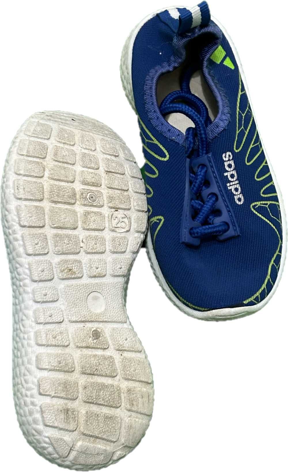 Adidasi Adidas cu siret culoarea albastru , marimea 25 transp grat