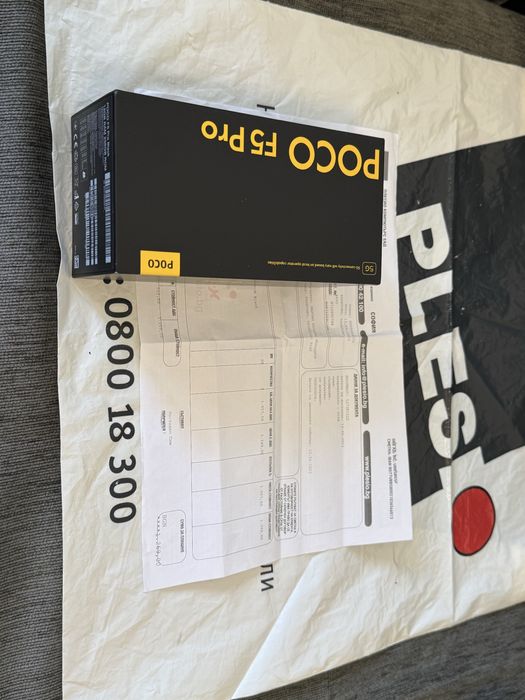 КАТО НОВ 256GB Xiaomi POCO F5 Pro 5G Гаранция Plesio 2027г Black