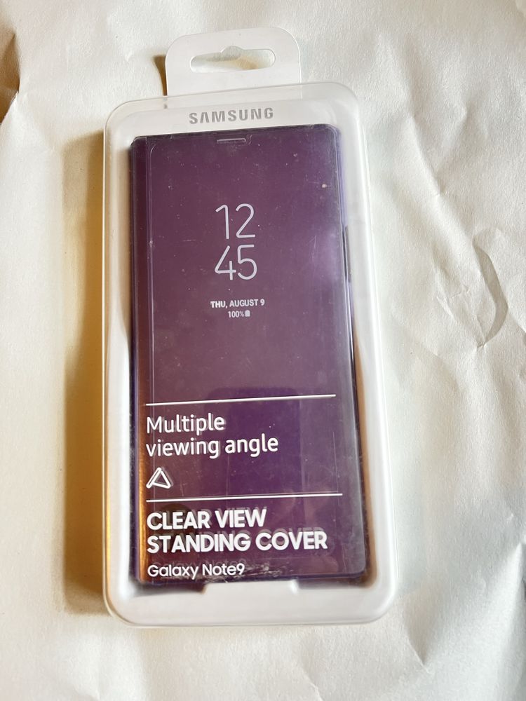 Husa Samsung Galaxy Note 9 Clear View Standing Cover originala nou nou