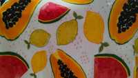 Pătură - NOUA - cu Etichetă - cu fructe exotice - ptr. cadou Paste