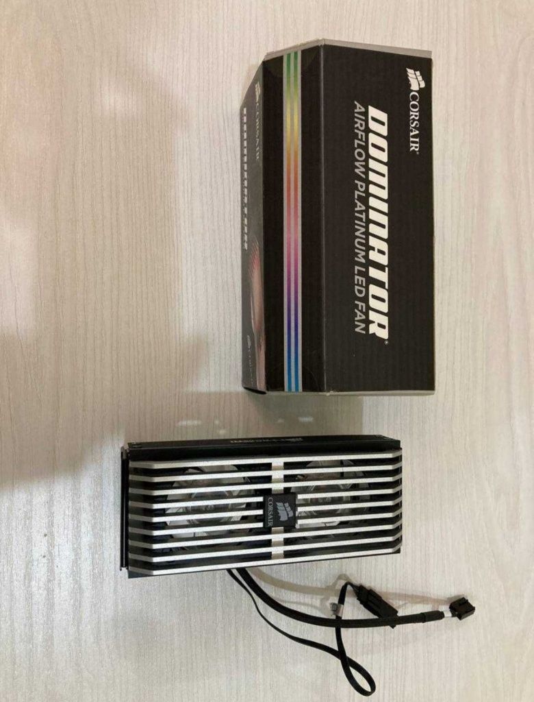 Фирменная система охлаждения Corsair Dominator Airflow Platinum RGB
