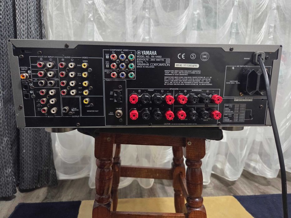 Amplificator Audio Yamaha RX-V450 Statie Audio Amplituner Audio