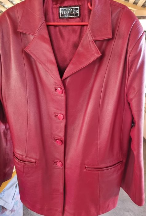 Geaca piele de damă