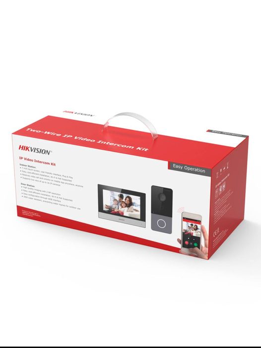 Видеодамафон Hikvision DS-KIS606-P- для дома