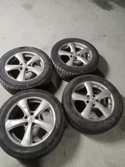 Титанка с покрышкой 17