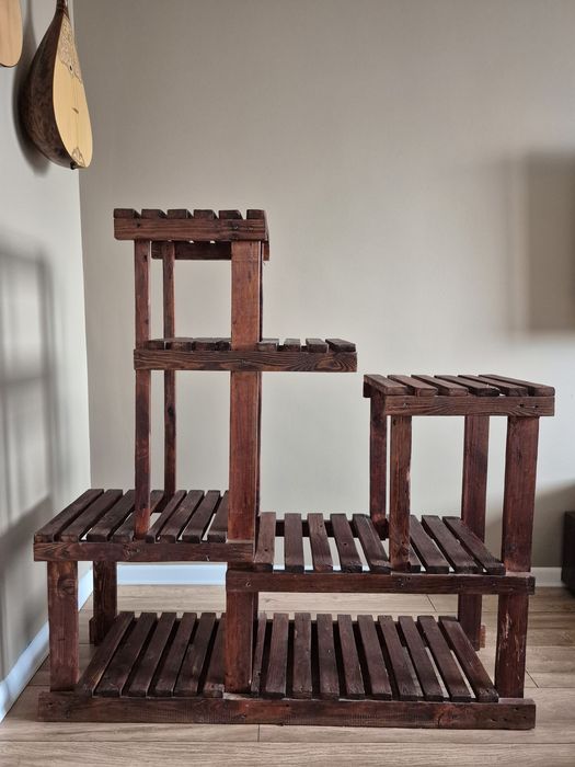 Деревянная этажерка/стеллаж ручной работы