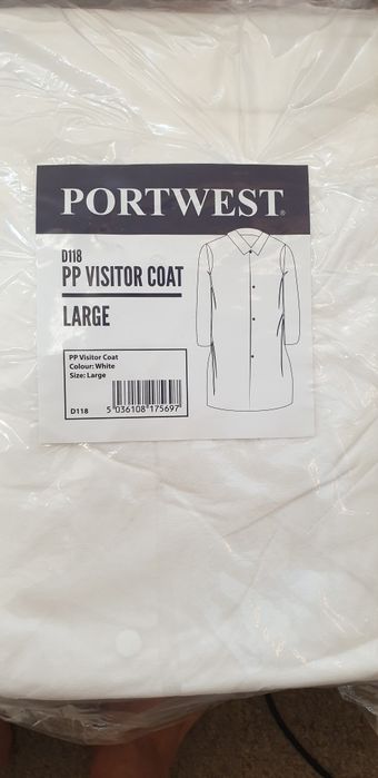 PORTWEST halate de unica folosință PP  D118