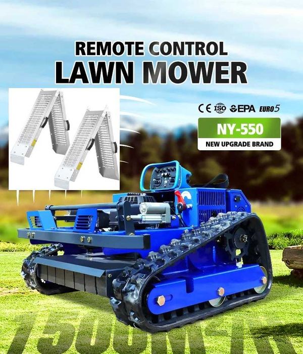 Robot de tuns AWY 550 Hybrid cu Rampe auto, LONCIN, 9CP, 244CC, EURO 5