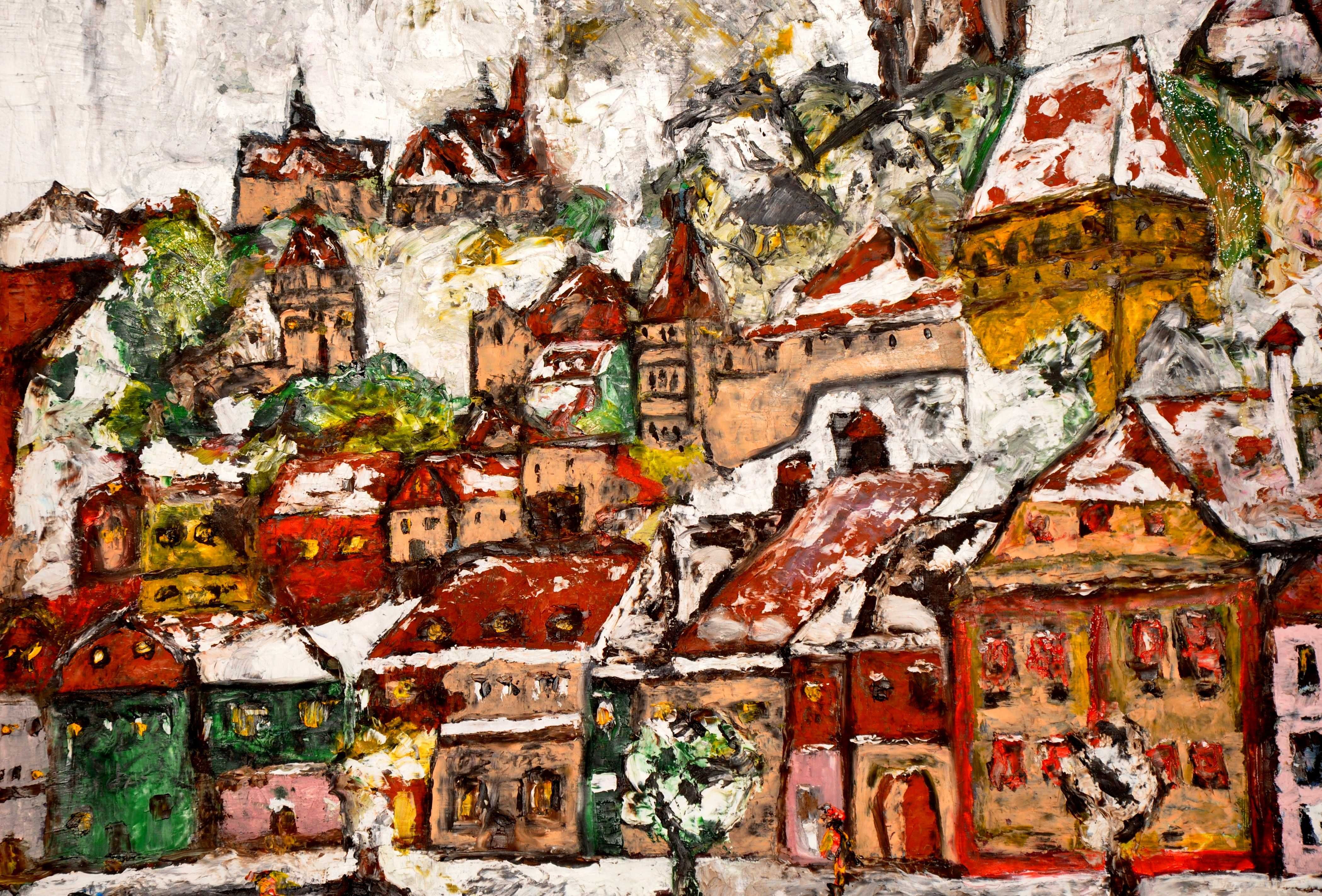 Sighisoara - pictura cu certificat