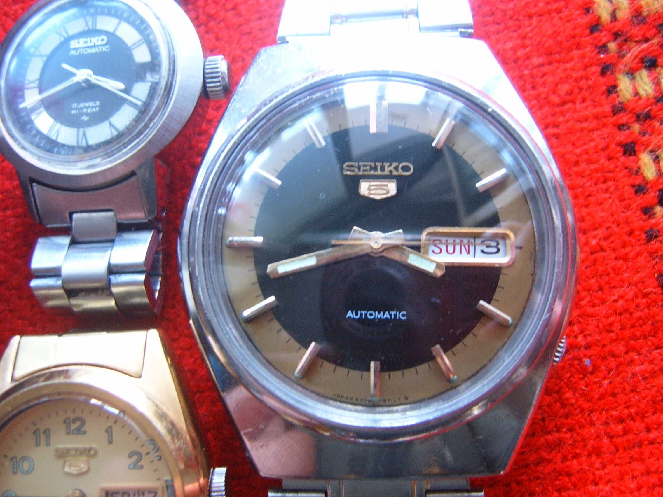 Seiko 6119-5000,6309-8500 редки ретро мъжки и дамски ръчни часовници