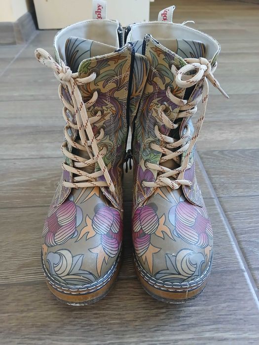 Боти естествена кожа, 36 номер