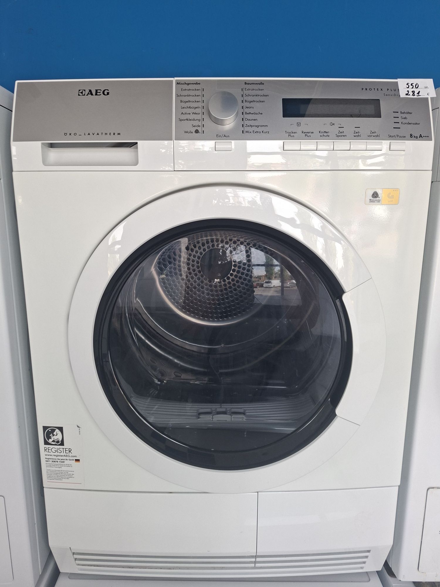 Сушилня AEG Protex Plus