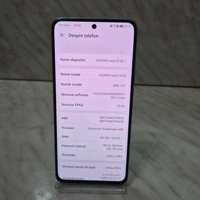 Telefon Huawei Nova 10 SE Gri 128GB Zeus Amanet Rahova 31523