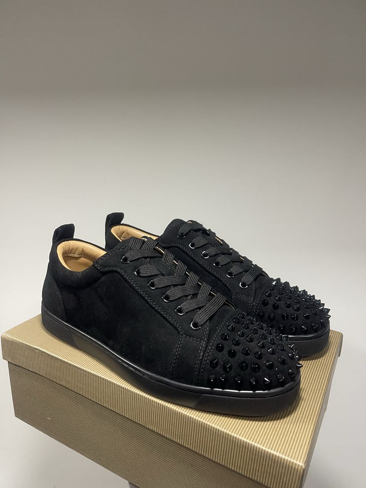 Christian Louboutin Low Black Spikes