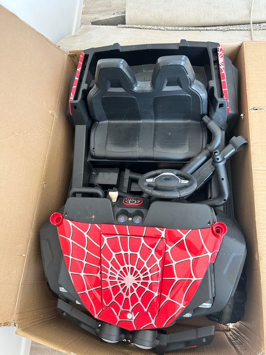 Mașinuță pentru copii Mega Buggy 4X4 2X12V Spyder