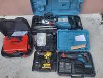 Picamar, bormasina, aparat de sudat, ferăstrău electric,