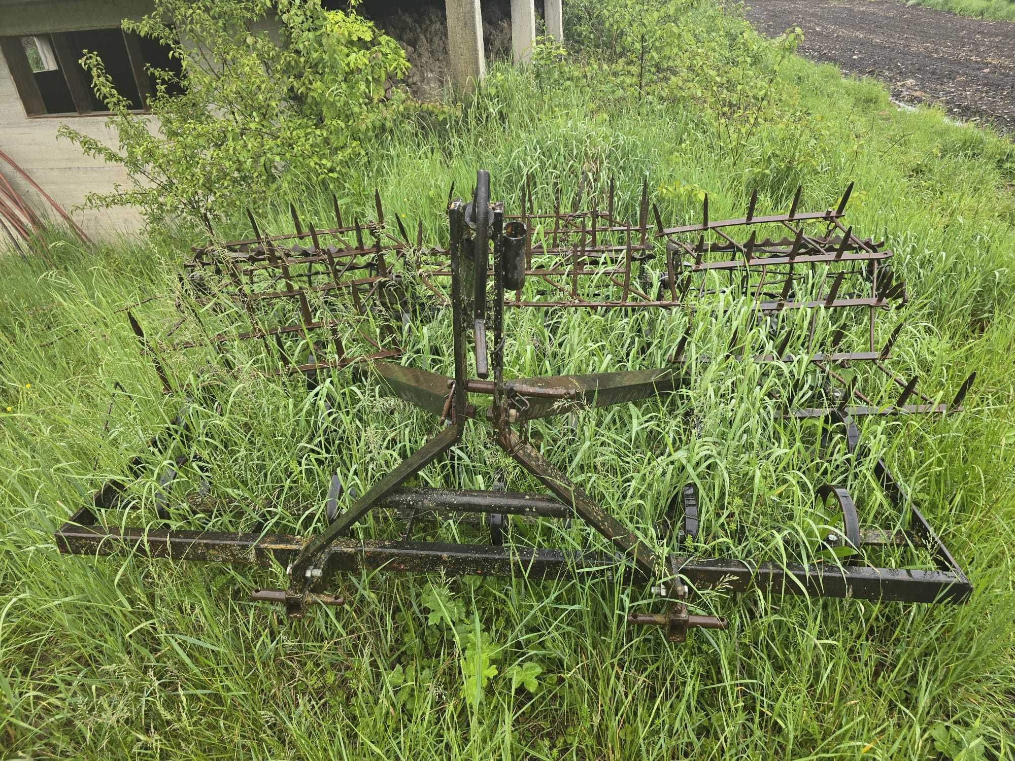 Utilaje agricole Discuri, Furca hidraulica si cultivator cu tavaluci