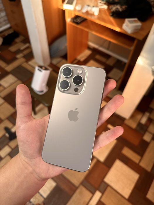 iPhone 15 Pro 128GB. 98%. В Идеале! 10/10.