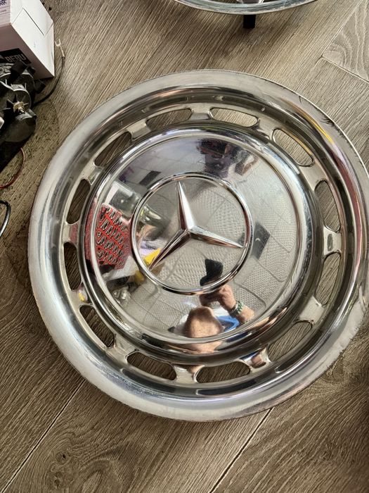 Set capac roata mercedes pe 14 original