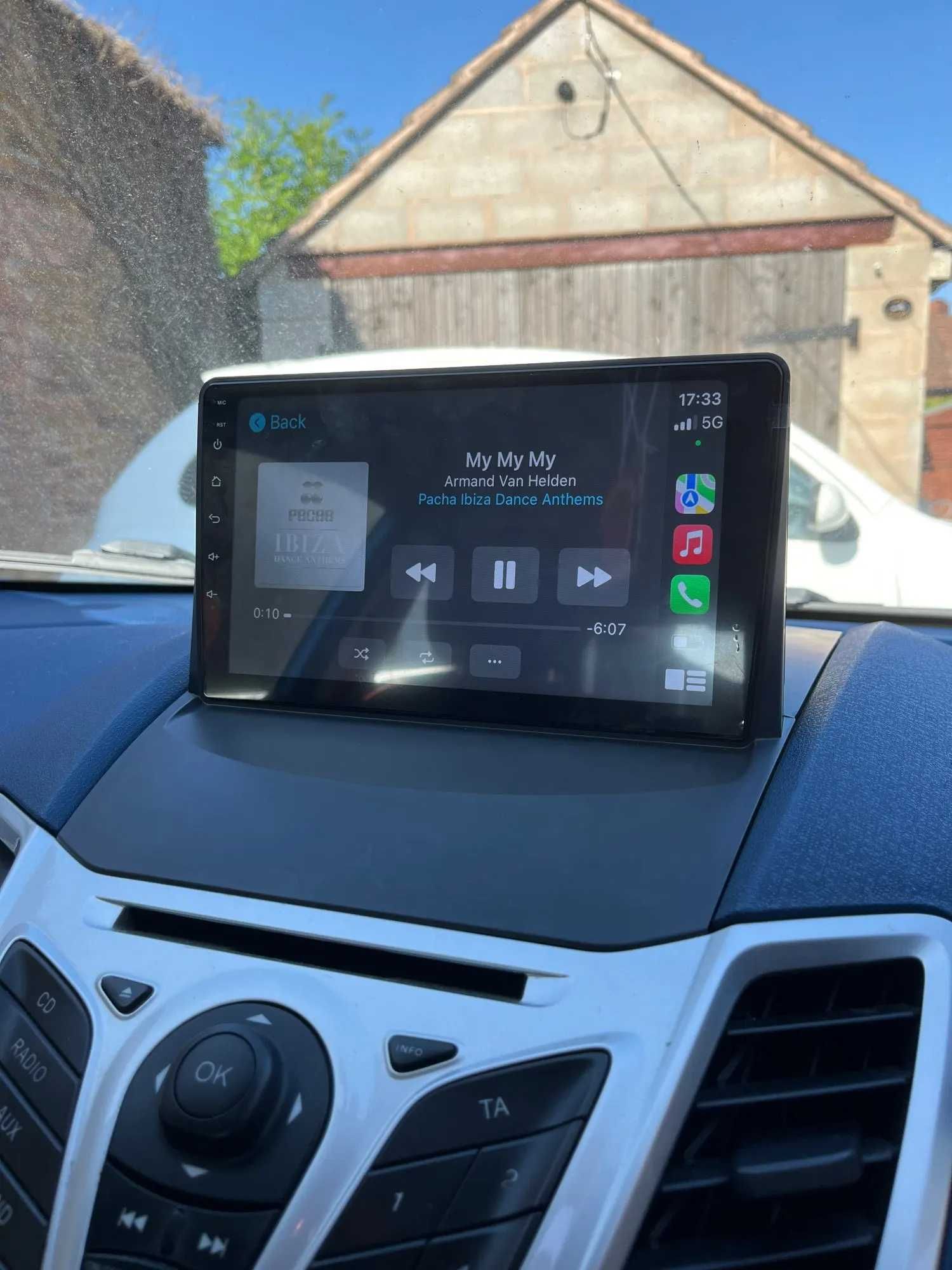 Navigatie Android Dedicata Ford Fiesta 2009-2017 - CarPlay, Android 13