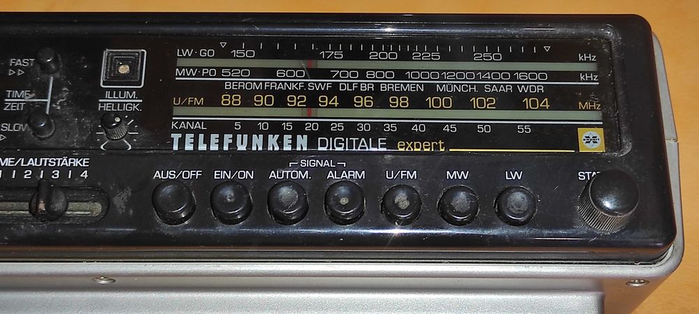radio vintage telefunken digital expert